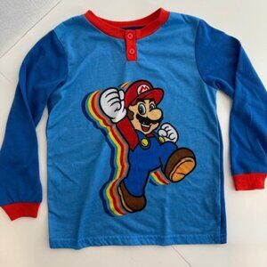 Super Mario Kids' Pajama Top